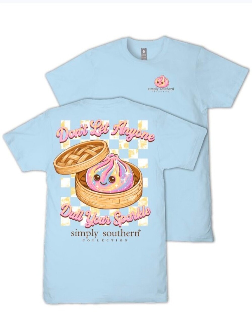 Assorted Sizes Simply Southern Sparkle Dumpling T-Shirt-NWT